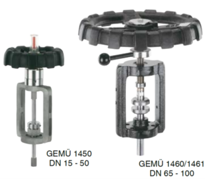 Accesorii pentru actionari pneumatice GEMÜ tip 1001-1461